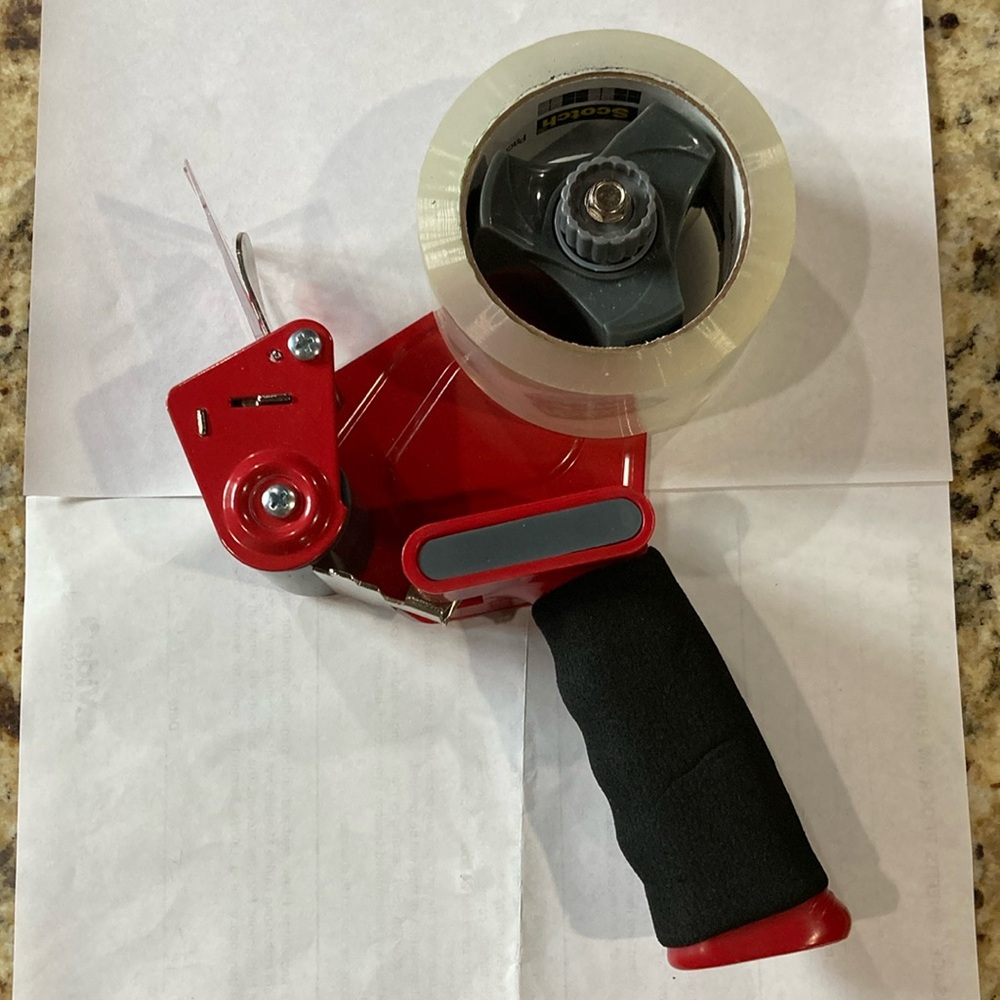 Scotch 3M box tape dispenser cutter